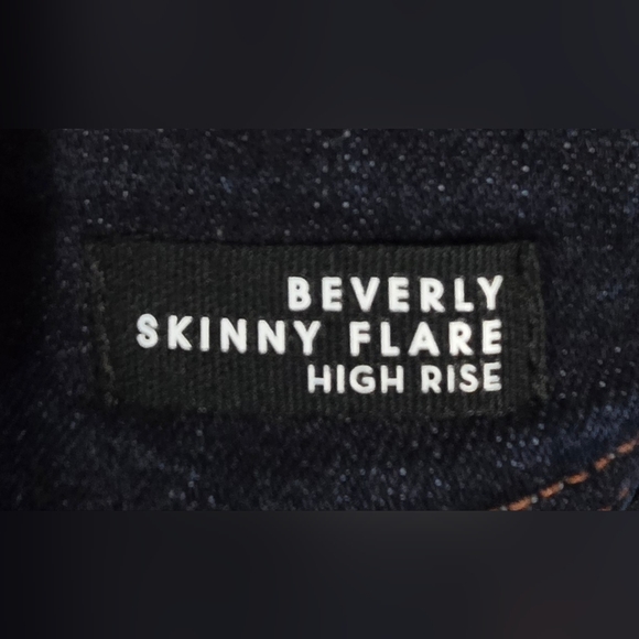 Veronica Beard Beverly High Rise Skinny Flare Jeans Size 30 - Picture 7 of 8